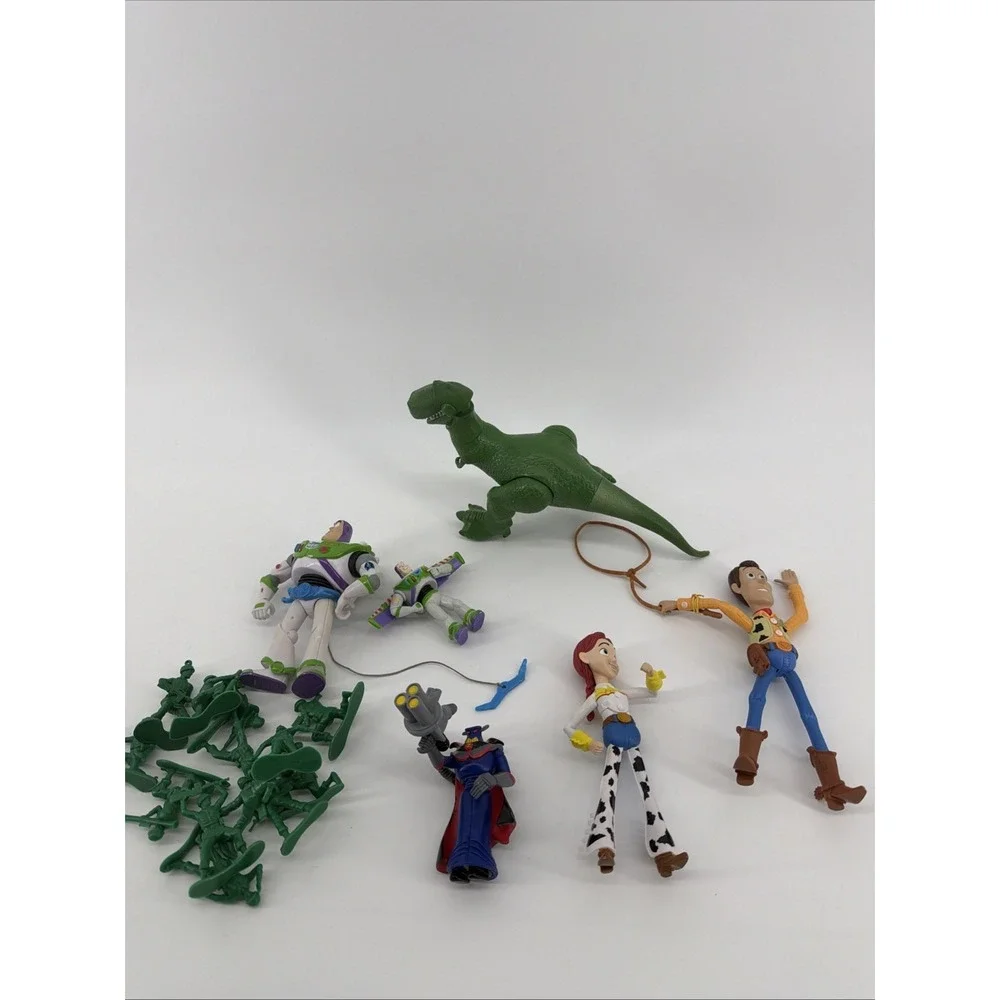 Disney's Toy Story Figure Lot of 19 Figures Buzz Woody Zurg‎ Army Jesse